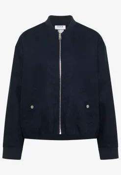 Blouson aus Leinen mit Zipper