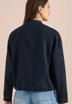 Blouson aus Leinen mit Zipper
