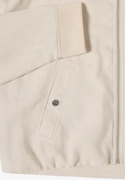 Blouson aus Leinen mit Zipper