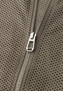 Blouson aus Velours Mesh mit Zipper