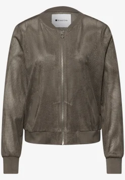 Blouson aus Velours Mesh mit Zipper