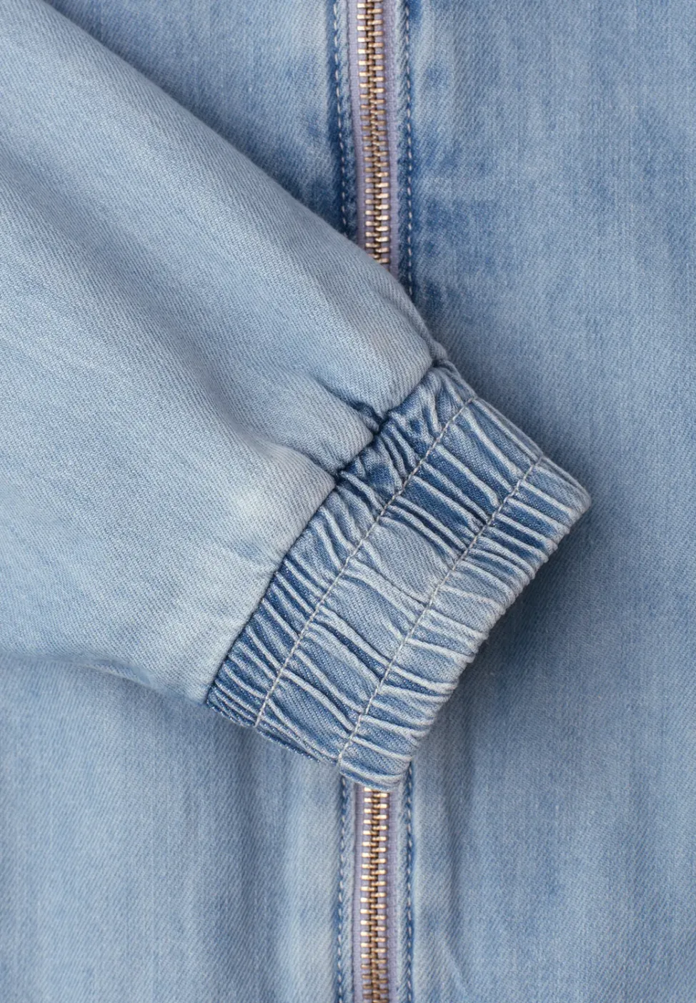 Blouson im Denim-Look mit Taschen