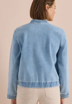 Blouson in Jeansqualität mit Zipper