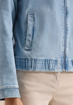 Blouson in Jeansqualität mit Zipper