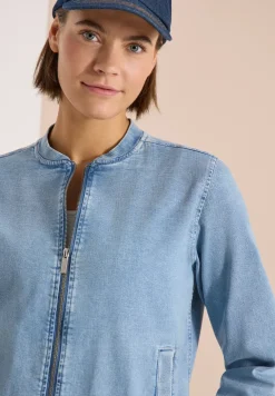 Blouson in Jeansqualität mit Zipper
