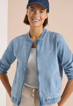 Blouson in Jeansqualität mit Zipper