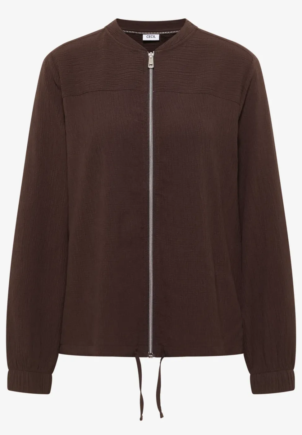 Blouson in Seersucker Qualität