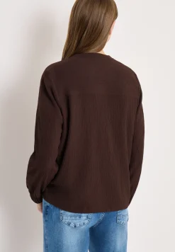 Blouson in Seersucker Qualität