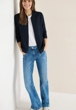 Blouson in Unifarbe