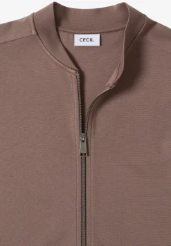 Blouson in Unifarbe