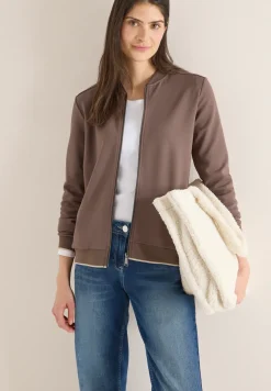 Blouson in Unifarbe