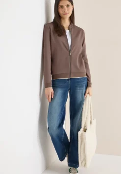 Blouson in Unifarbe