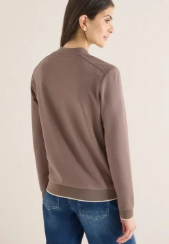 Blouson in Unifarbe