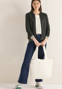 Blouson in Unifarbe
