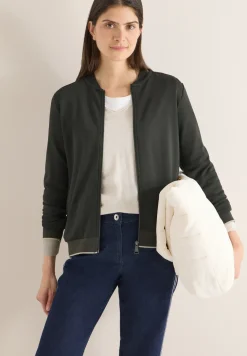 Blouson in Unifarbe