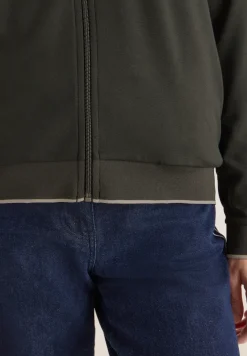 Blouson in Unifarbe