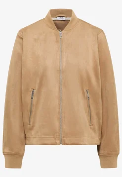 Blouson in Unifarbe