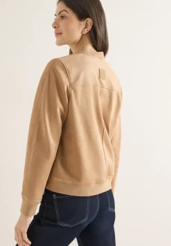 Blouson in Unifarbe