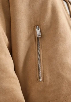 Blouson in Unifarbe