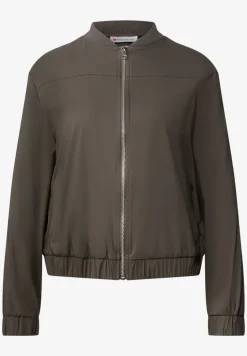 Blouson in Unifarbe