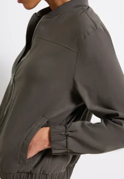 Blouson in Unifarbe