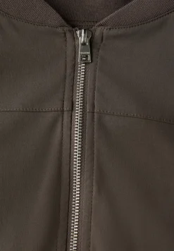 Blouson in Unifarbe