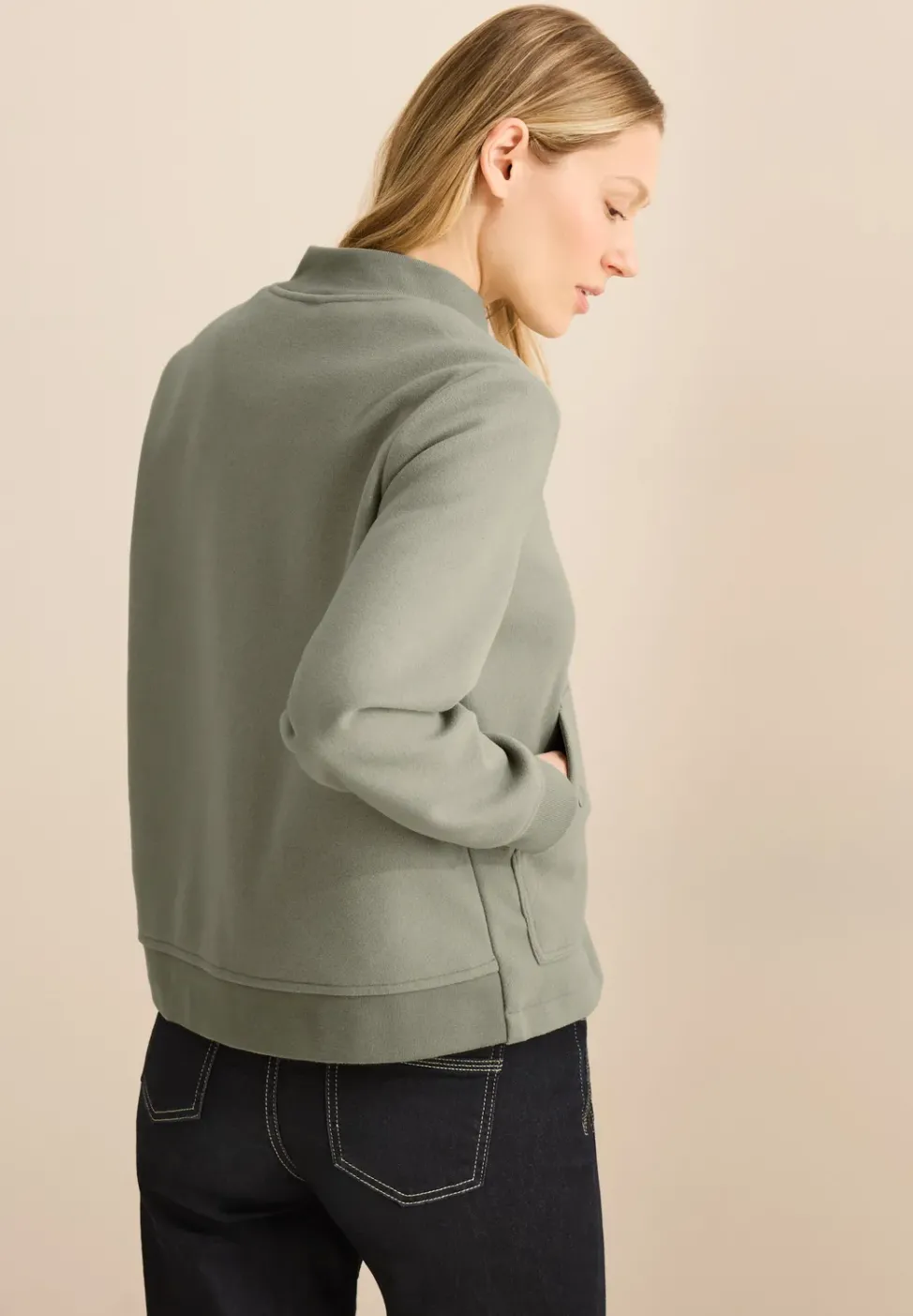 Blouson in Woll-Optik