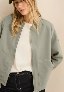Blouson in Woll-Optik