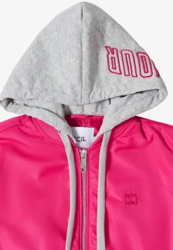 Blouson mit abnehmbarer Sweat-Kapuze