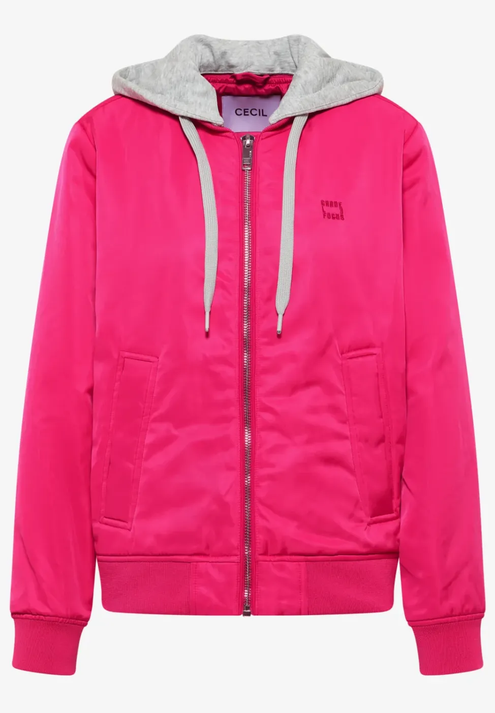 Blouson mit abnehmbarer Sweat-Kapuze