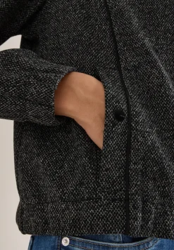 Blouson mit Elastiksaum
