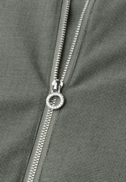 Blouson mit Rundhals und Zipper