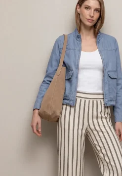 Blouson mit Stehkragen aus Lyocell