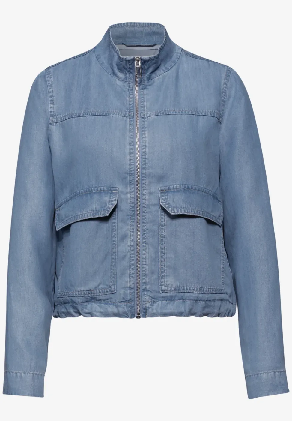 Blouson mit Stehkragen aus Lyocell