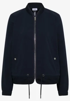 Blouson mit Tunnelzug und Mesh-Details