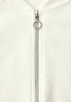 Blouson mit Zipper und Struktur