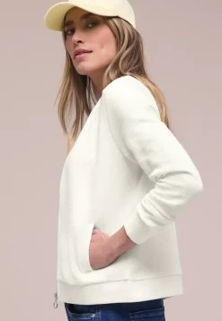 Blouson mit Zipper und Struktur