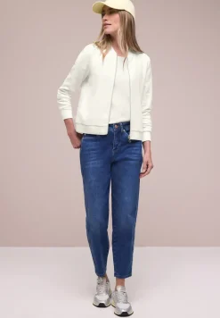 Blouson mit Zipper und Struktur