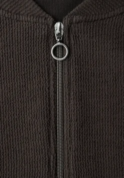 Blouson mit Zipper und Struktur