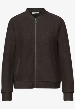 Blouson mit Zipper und Struktur