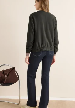 Blouson in Unifarbe