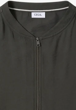 Blouson in Unifarbe