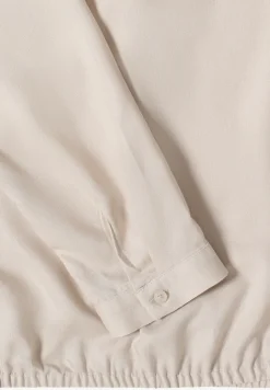 Bluse in Unifarbe