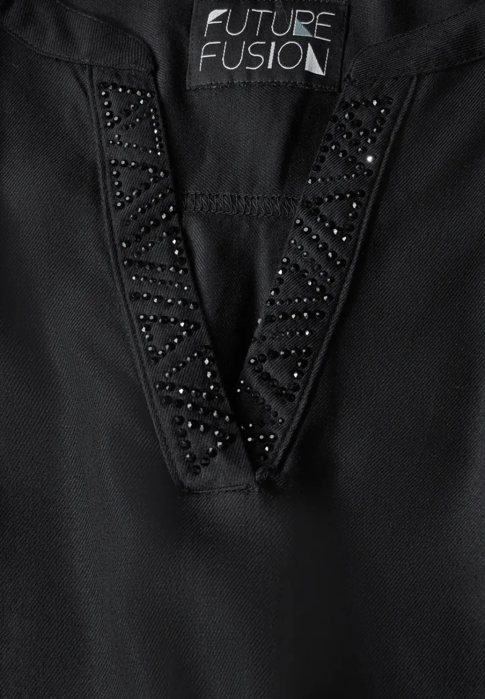 Bluse mit Glitzer-Details
