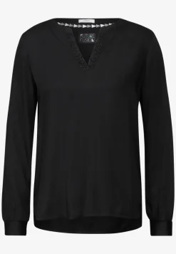 Bluse mit Glitzer-Details