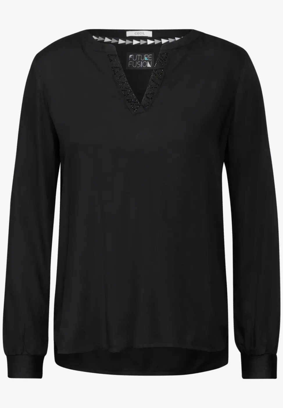 Bluse mit Glitzer-Details