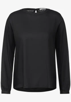Bluse mit Schmucksteinen