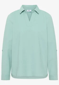 Bluse mit Turn-Up