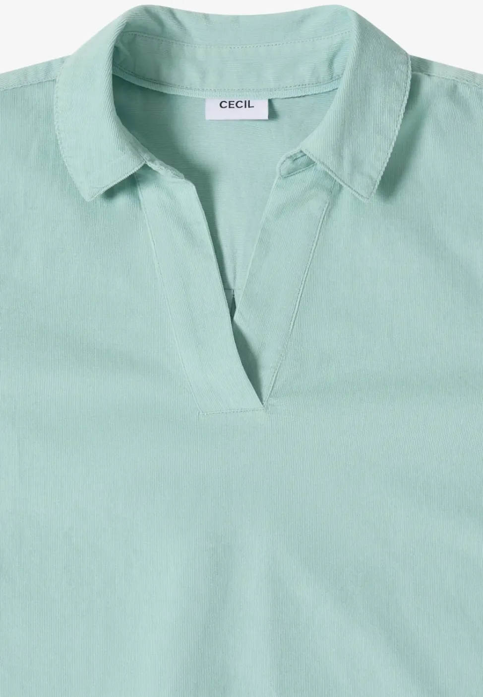 Bluse mit Turn-Up