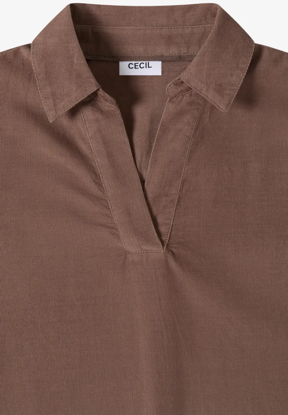 Bluse mit Turn-Up